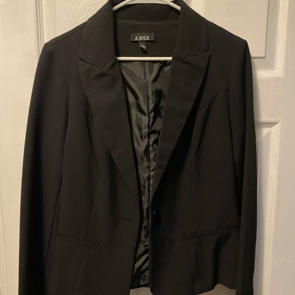 Black Womens Suit Jacket